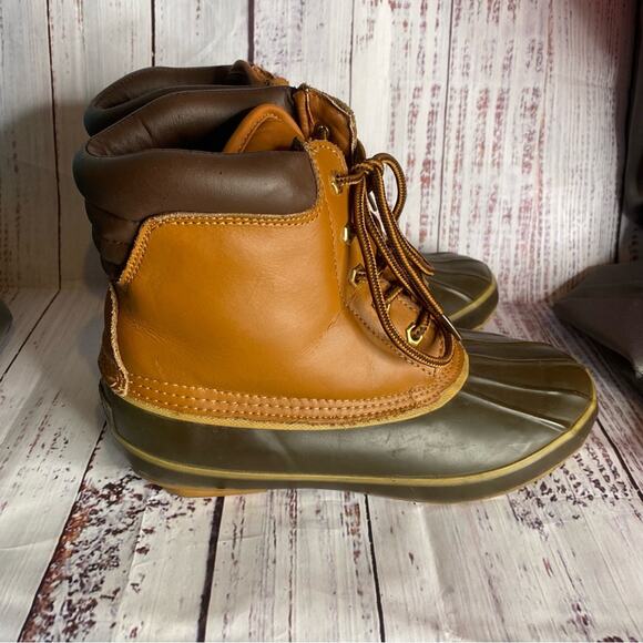 Polo Edge Brown Thermolite Duck Boots - Picture 5 of 11